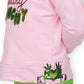 Girls Sequin Feelin Grinchy Pink Holly Top by Azarhia