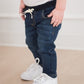 Boys Medium Wash Pull On Jeans by RuggedButts