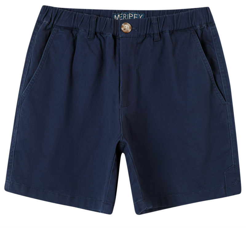 Boys Navy Blue Freeballers Shorts by Meripex