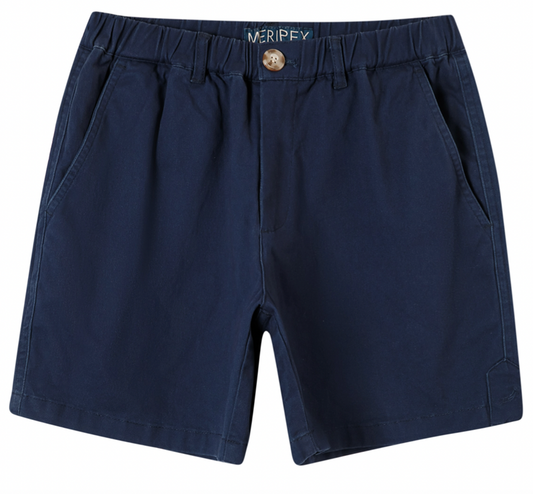 Boys Navy Blue Freeballers Shorts by Meripex