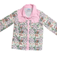 Girls Pink & Green Camo LS Pearl Snap Onesie or Shirt by Shea Baby