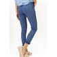 Ladies Hot Wash Ribbon Side Jeggings by Look Mode