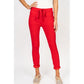 Ladies Hot Wash Ribbon Side Jeggings by Look Mode