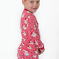 Boys Red Dear Santa L/S Pajama Set by RuggedButts