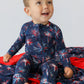Boys Red, White & Boom Dream Romper by Dream Big Little Co.