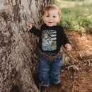 Boys The Cowboy Way Long Sleeve Onesie or Shirt by Shea Baby