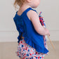 Girls Star-Spangled Swing Top/Bloomer Set by RuffleButts
