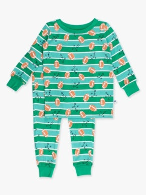 Boys Tackles & Touchdowns L/S Pajama Set by RuggedButts
