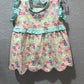 Girls Floral Tunic with Aqua Shorts Shorts Set by Ishtex