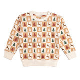 Girls Cabin Christmas Sweatshirt by Sweet Wink