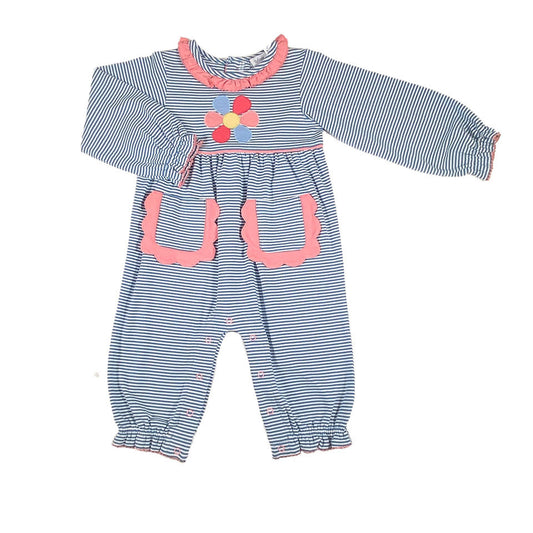 Girls Flower Romper Set by Ishtex