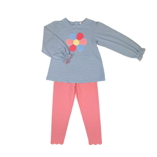 Girls Flower Leggings Set by Ishtex