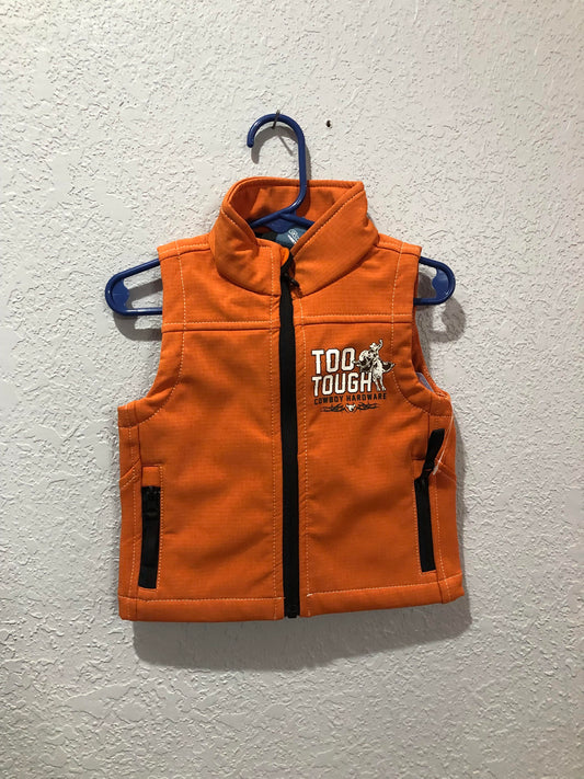Boys Too Tough Poly Shell Vest by Cowboy Hardware