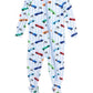 Boys Let's Roll One Piece Footie Pajamas by RuffleButts