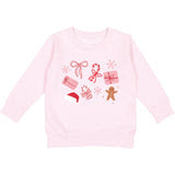 Girls Christmas Fun Sweatshirt by Sweet Wink