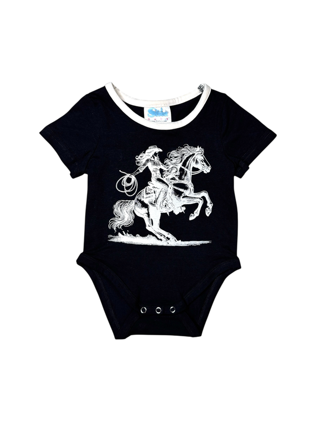 Girls Annie Oakley SS Graphic Onesie or Shirt by Shea Baby