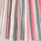 Pink, Yellow, Grey and White Stripe Twirl Dress