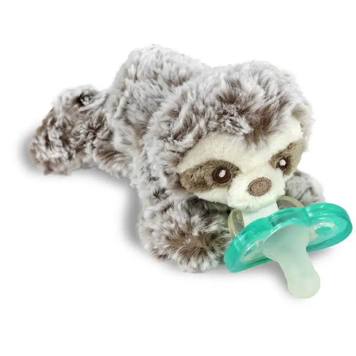 RaZbuddy Sam Sloth Paci/Teether Holder and JollyPop Pacifier