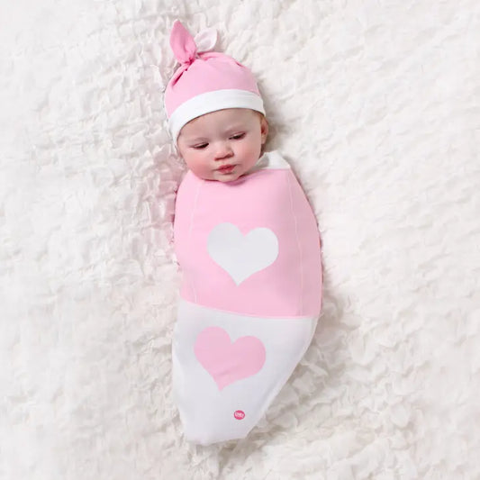 Cozy Cocoon Heart to Heart Swaddle