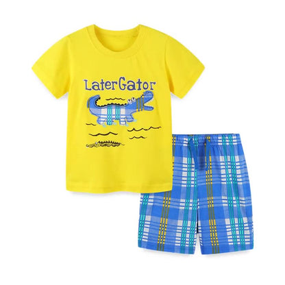 Boys Aosta Betty Later Gator Short Set (2-Piece Set)