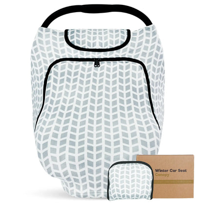 KeaBabies Warmzy Baby Carseat Canopy