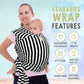 KeaBabies Baby Wrap Carrier