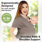 KeaBabies Baby Wrap Carrier