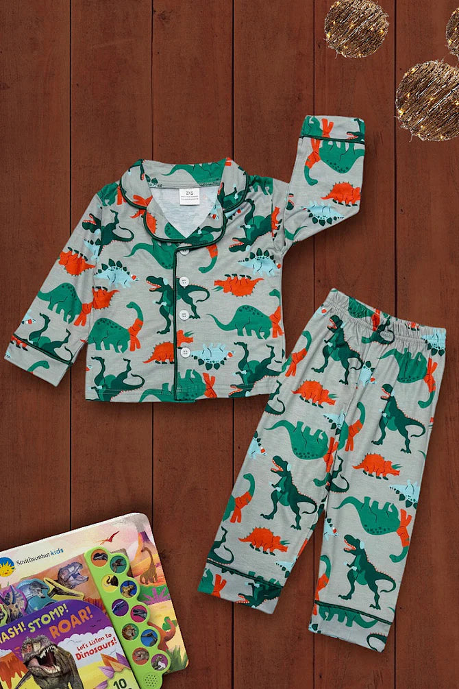 Boys Dinosaur Pajama Set