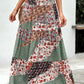Ladies Boho Print Long Maxi Skirt