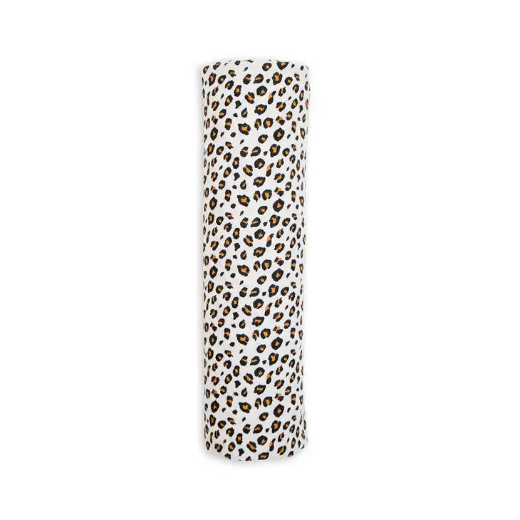 Lulujo Deluxe Bamboo Swaddle - Leopard