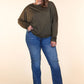 Ladies Grace & Emma The Hanna Medium Wash Shark Bite Flares