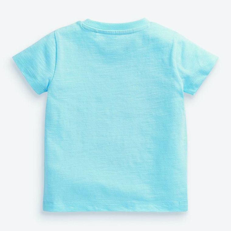 Boys Aosta Betty Sky Blue Dinosar T-Shirt