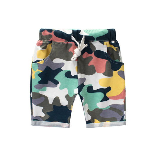 Girls Camouflage Shorts