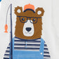 Boys Aosta Betty Fishing Bear T-Shirt and Shorts (2-Piece Set)