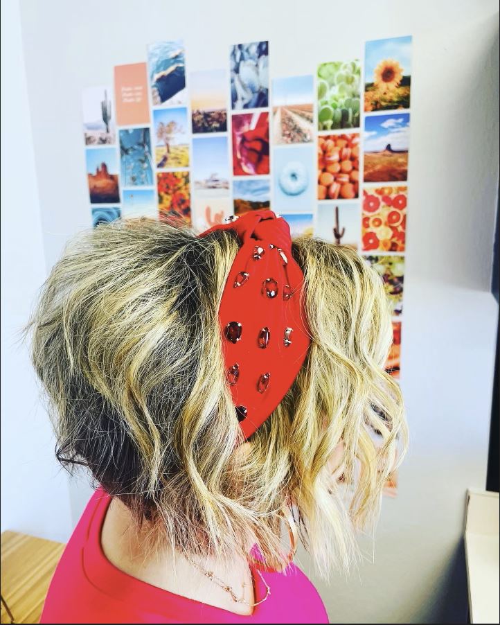 Ladies Top Knot Jewel Headband